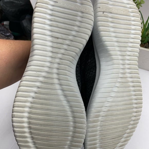 Skechers Women's Charcoal Knit Sneakers - Picture 4 of 5